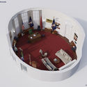 Serie de renders explora la evolución de la oficina presidencial de Estados Unidos desde 1909 a 2021 - Image 2 of 4