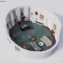 Serie de renders explora la evolución de la oficina presidencial de Estados Unidos desde 1909 a 2021 - Image 4 of 4