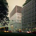 Barcode Architects and Tchoban Voss Architekten Illustrate Germany's Cultural Shift in new Dresden Headquarters - Image 1 of 4