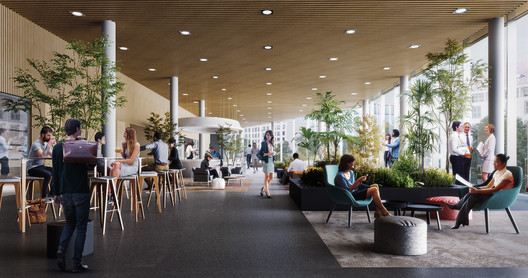 Barcode Architects and Tchoban Voss Architekten Illustrate Germany's Cultural Shift in new Dresden Headquarters Barcode Architects and Tchoban Voss Architekten Illustrate Germany's Cultural Shift in new Dresden Headquarters - Image 7 of 12