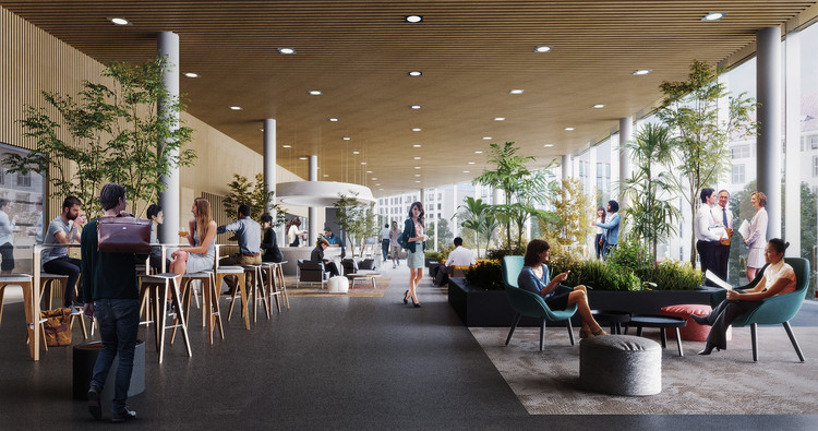 Barcode Architects and Tchoban Voss Architekten Illustrate Germany's Cultural Shift in new Dresden Headquarters - Image 7 of 12