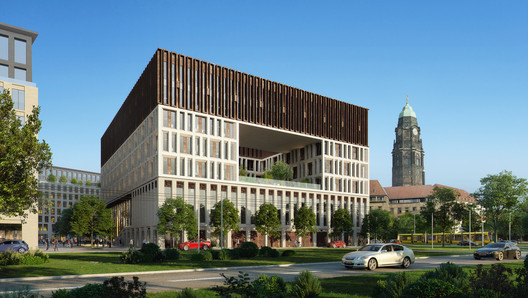 Barcode Architects and Tchoban Voss Architekten Illustrate Germany's Cultural Shift in new Dresden Headquarters Barcode Architects and Tchoban Voss Architekten Illustrate Germany's Cultural Shift in new Dresden Headquarters - Image 6 of 12