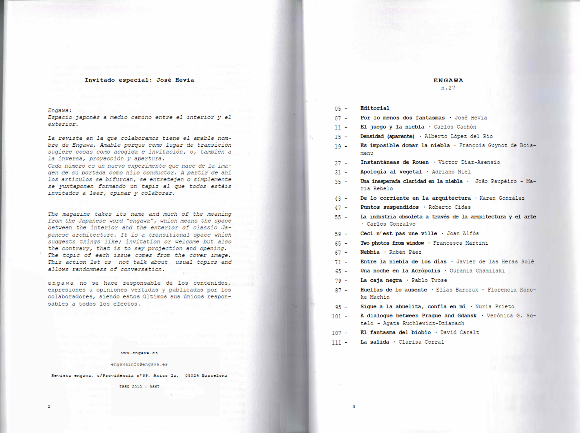 Galería de Revista engawa # 27 - 4