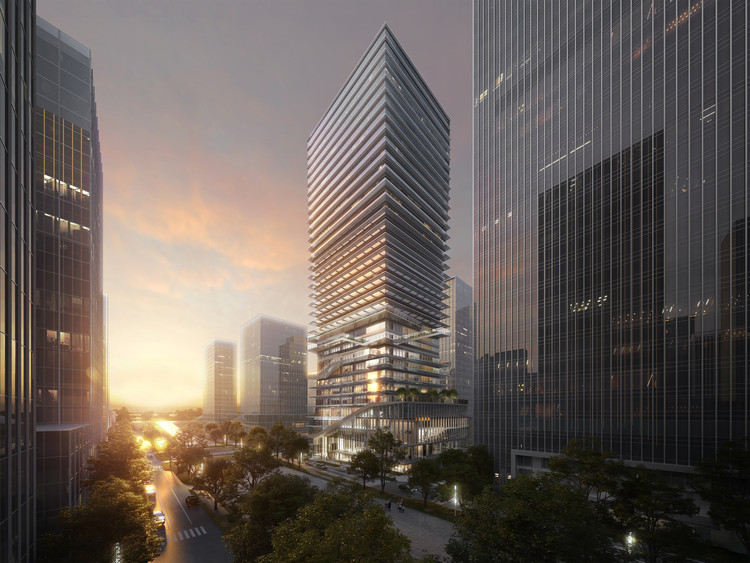Ennead Architects diseñará una torre dinámica inspirada en los bytes en Shenzhen - Más Imágenes