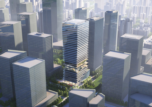 Ennead Architects projetará torre dinâmica inspirada em bytes em Shenzhen - Imagem 5 de 6