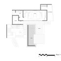 floor 1 plan - MARU House: Kiến tr&uacute;c ấn tượng với những đường n&eacute;t đơn giản v&agrave; sự pha trộn vật liệu