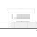 front elevation 1 - MARU House: Kiến tr&uacute;c ấn tượng với những đường n&eacute;t đơn giản v&agrave; sự pha trộn vật liệu