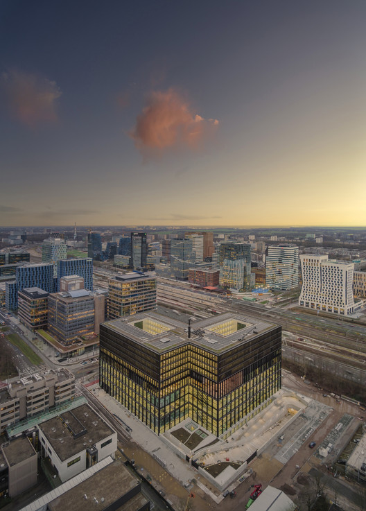 阿姆斯特丹法院 / KAAN Architecten - 建筑图