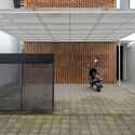 4 kertomenanggal koridor 06 - Griyoase House / Andyrahman Architect: Nh&agrave; 3 tầng tho&aacute;ng m&aacute;t quanh năm