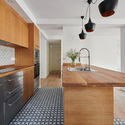 Valle de Tena Building / Tourillon Arquitectura - Interior Photography, Residential, Kitchen, Countertop