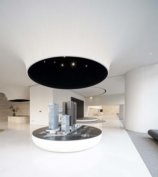Shenzhen Sungang Centre Lobby and Showroom / AIM Architecture - Interior Photography, Table, Sink