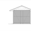 otai elev east - House in Otai / Mizuishi Architect Atelier: Nh&agrave; vườn thiết kế tho&aacute;ng m&aacute;t quanh năm