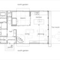 otai plan 1f - House in Otai / Mizuishi Architect Atelier: Nh&agrave; vườn thiết kế tho&aacute;ng m&aacute;t quanh năm