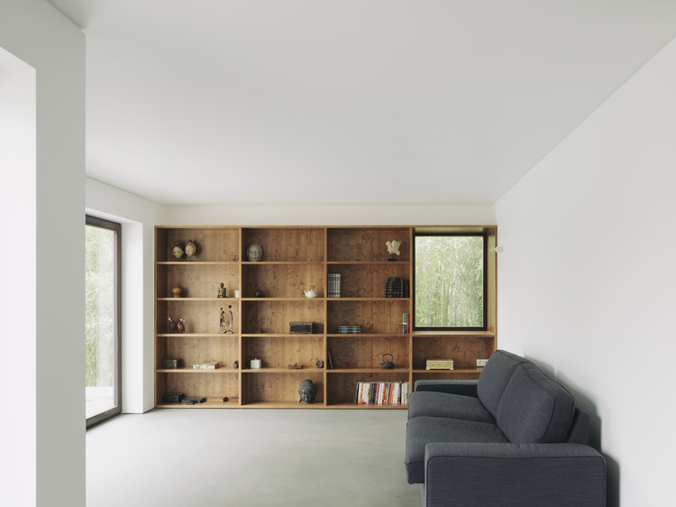 Casa de Hóspedes / Arriba - Interior Photography, Living Room, Shelving