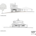 elevations 1 escarpment - Ng&ocirc;i nh&agrave; ở giữa rừng được thiết kế đảm bảo t&iacute;nh bền vững cao