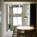 D&Department Jeju by ARARIO / Schemata Architects + Jo Nagasaka - Interior Photography, Commercial Architecture, Door, Table, Chair