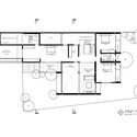 0wca first floor plan - Biệt thự phố 2 tầng kh&ocirc;ng gian mở nhiều c&acirc;y xanh ấn tượng