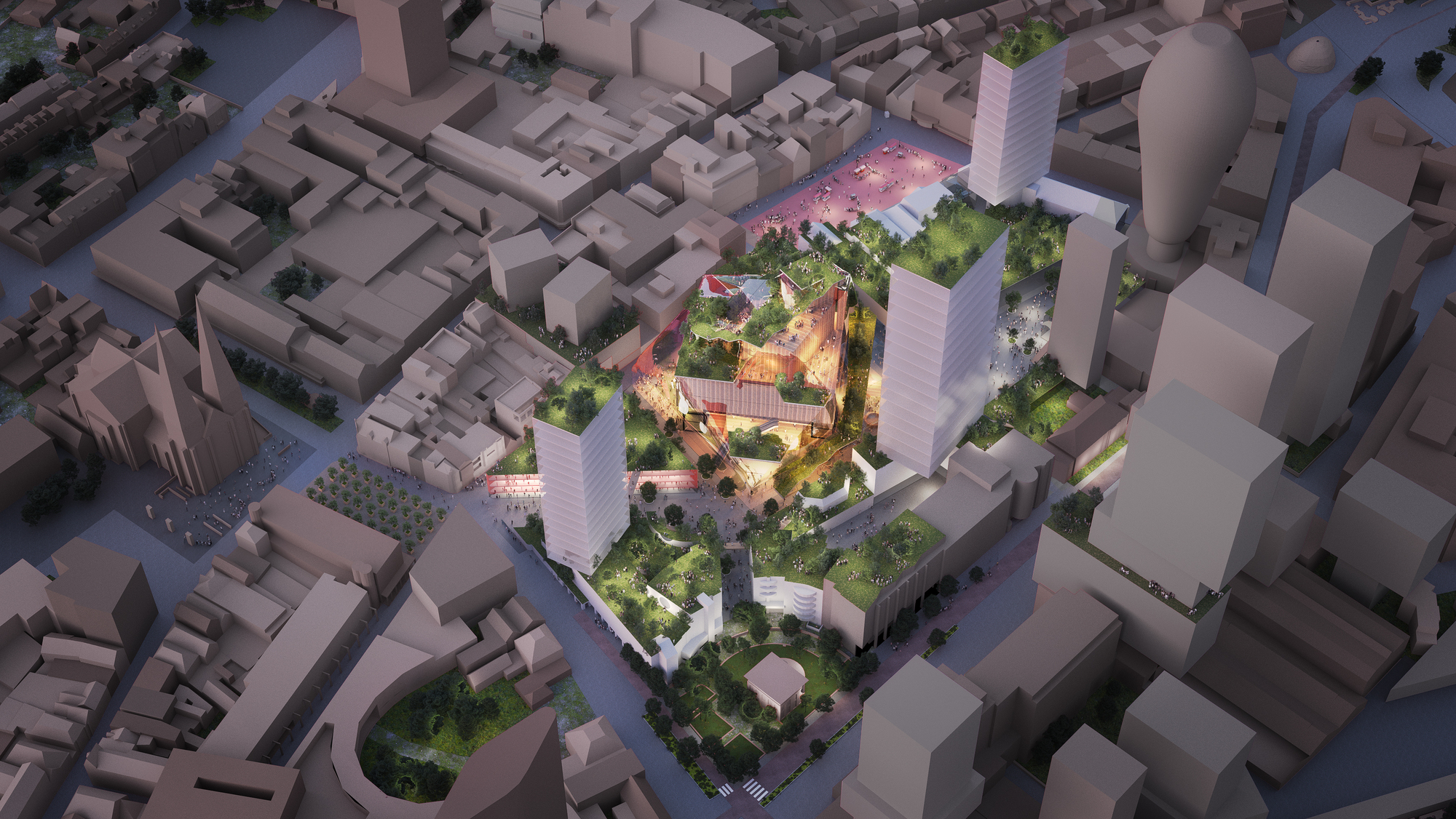 Gallery of MVRDV to Transform Eindhoven Shopping Centre into a ...