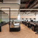 Kering Offices / FR-EE / Fernando Romero Enterprise - Interior Photography, Kitchen, Table, Chair