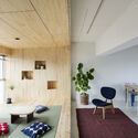 Neyagawa window / bay window / PERSIMMON HILLS architects - Interior Photography, Living Room, Table, Windows, Chair