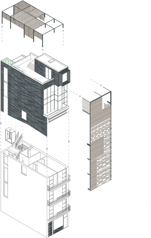 Exploded isometric