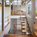 狭小梯形住宅 / FujiwaraMuro Architects - 室内图, 独立住宅, 楼梯, 梁