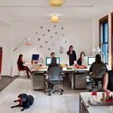 Novita Communications NYC HQ designed by the Turett Collaborative. Image © Eric Laignel