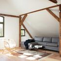 Spreewood House / Club Marginal Architekten - Interior Photography, Living Room, Windows, Beam