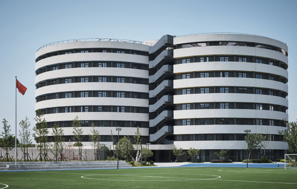 上海青浦平和双语学校 / OPEN建筑事务所 - 建筑图