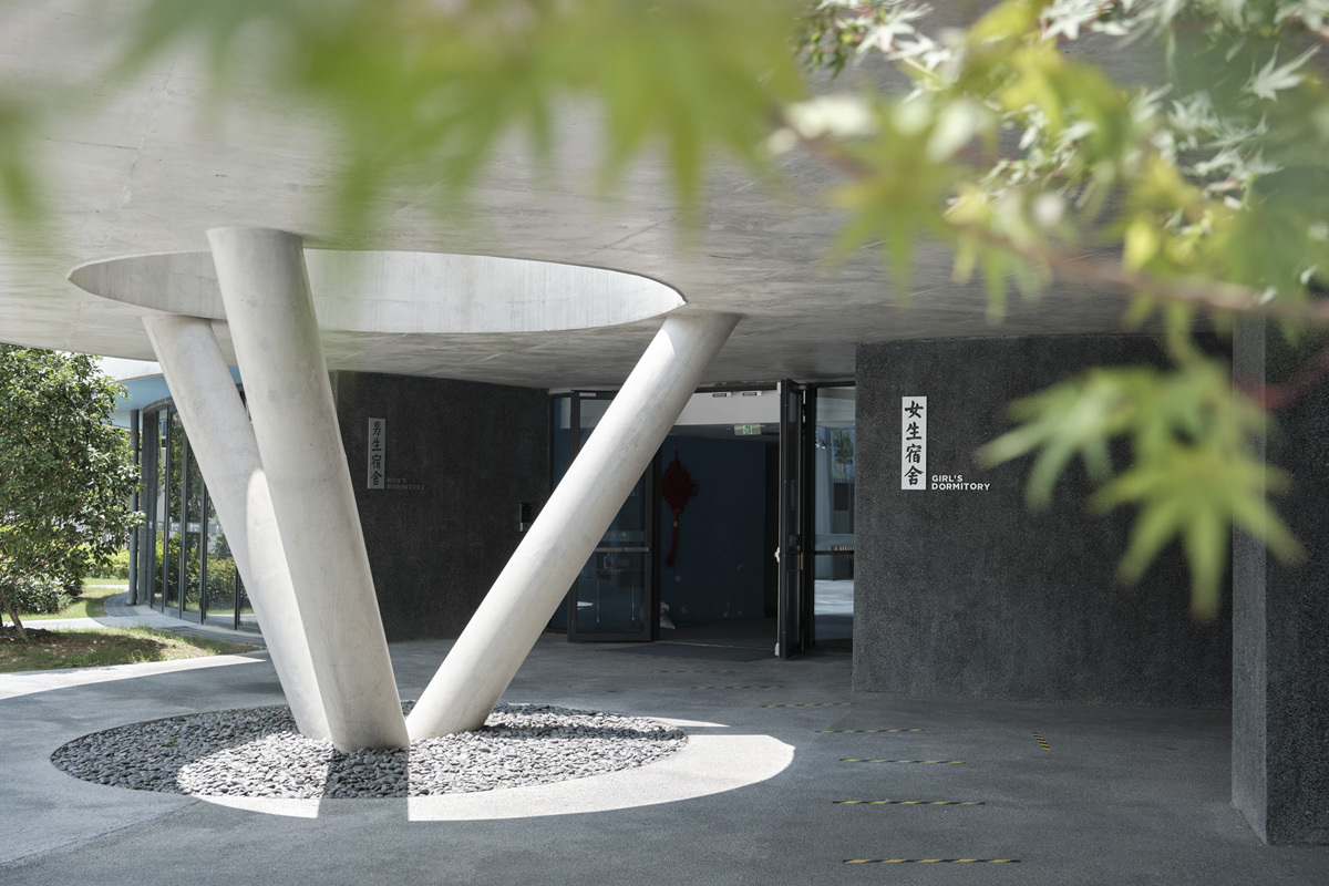 上海青浦平和双语学校 / OPEN建筑事务所 - 室内图, 表皮