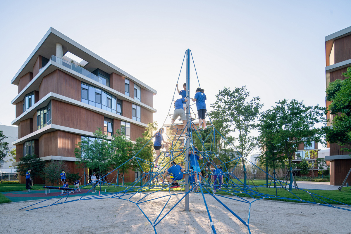 上海青浦平和双语学校 / OPEN建筑事务所 - 建筑图