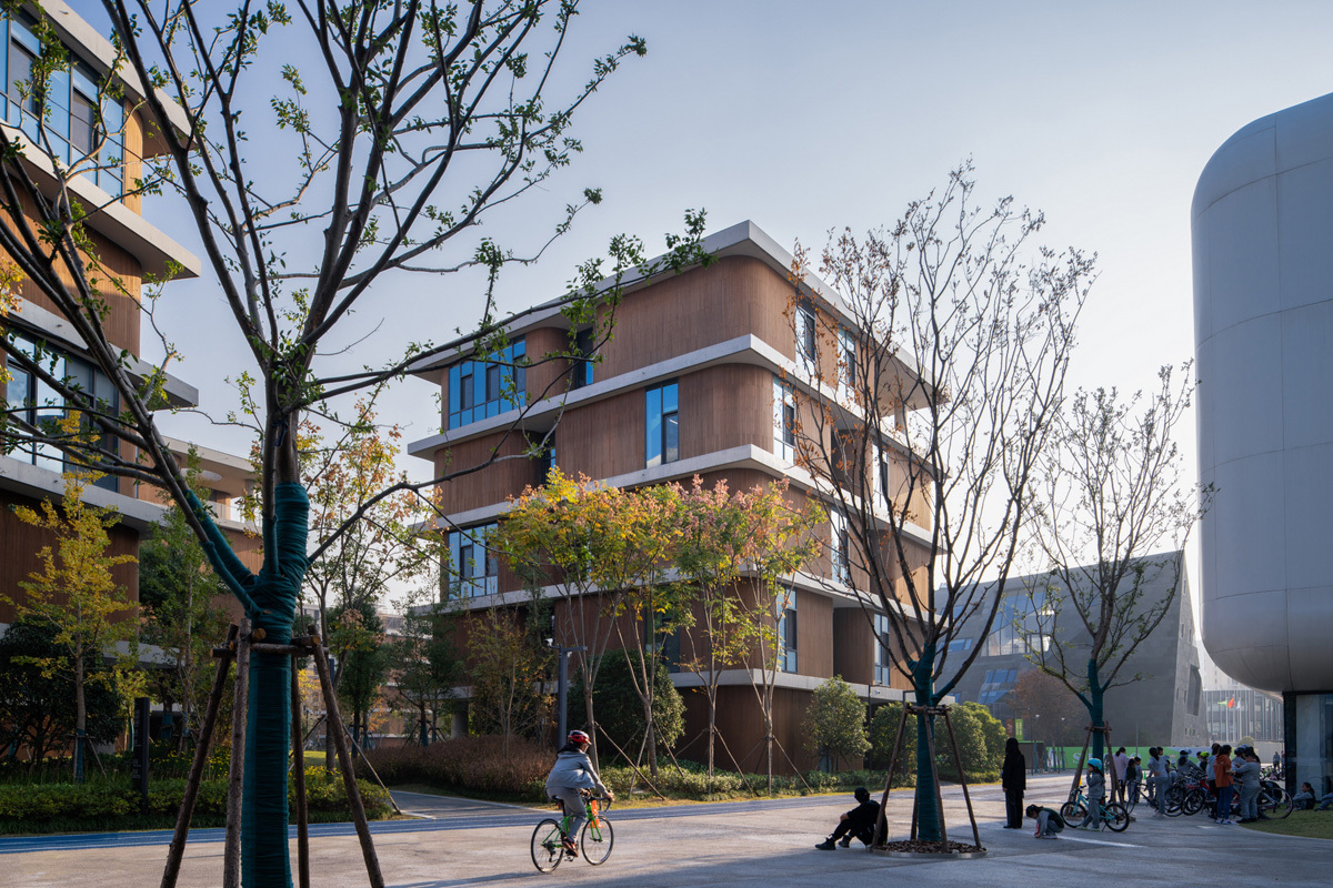 上海青浦平和双语学校 / OPEN建筑事务所 - 建筑图
