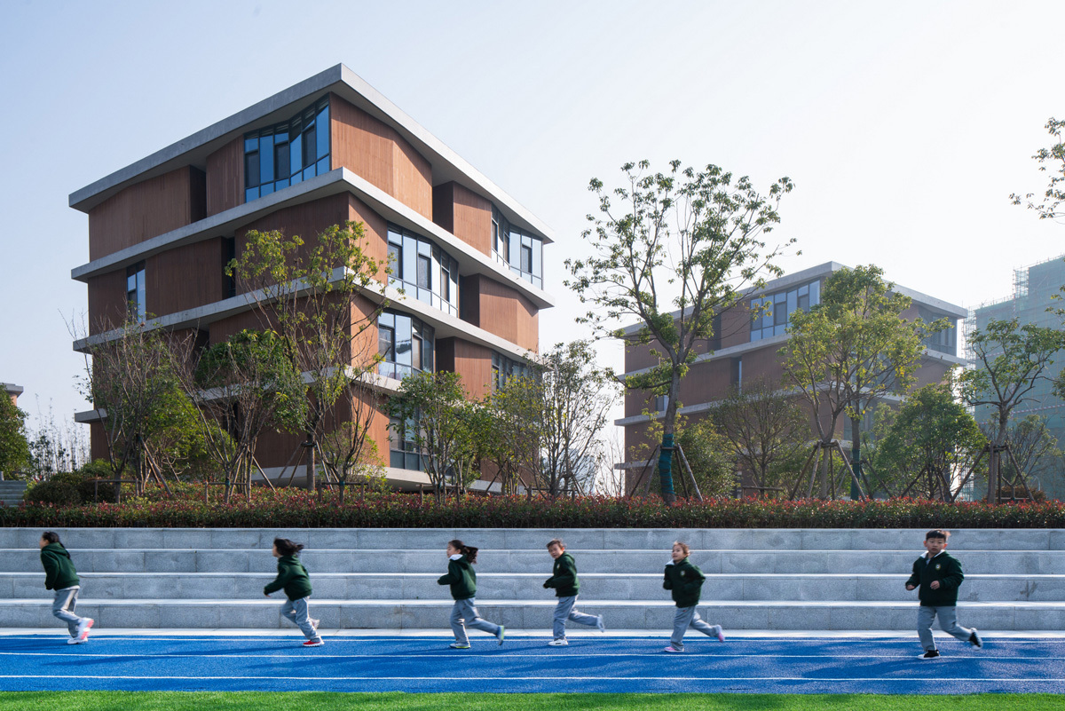 上海青浦平和双语学校 / OPEN建筑事务所 - 建筑图