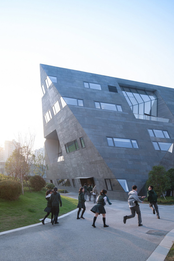 上海青浦平和双语学校 / OPEN建筑事务所 - 建筑图, 表皮