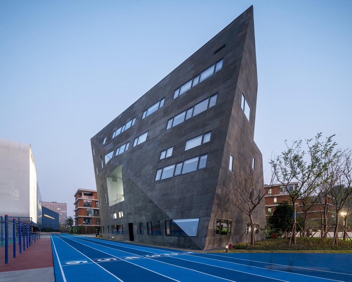 上海青浦平和双语学校 / OPEN建筑事务所 - 建筑图, 表皮