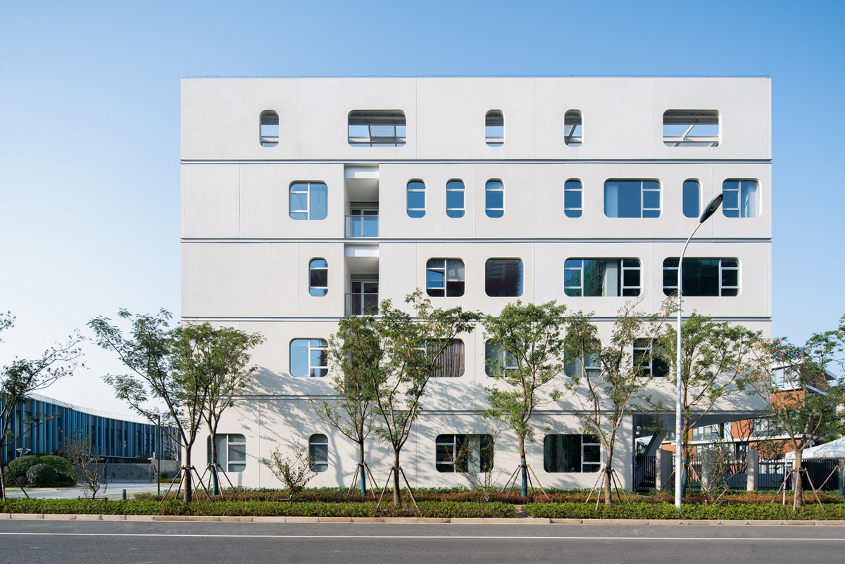 上海青浦平和双语学校 / OPEN建筑事务所 - 建筑图