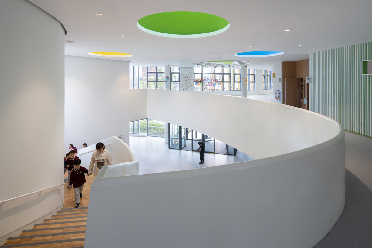 上海青浦平和双语学校 / OPEN建筑事务所 - 室内图