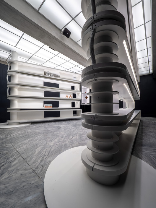 Taipei Fine Arts Museum Store / JC Architecture - Interior Photography, Windows, Column