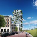 MVRDV revela el diseño de un proyecto residencial inspirado en un código de barras verde en Ámsterdam - Imagen 4 de 4