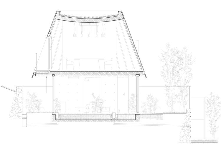 Sectional detail