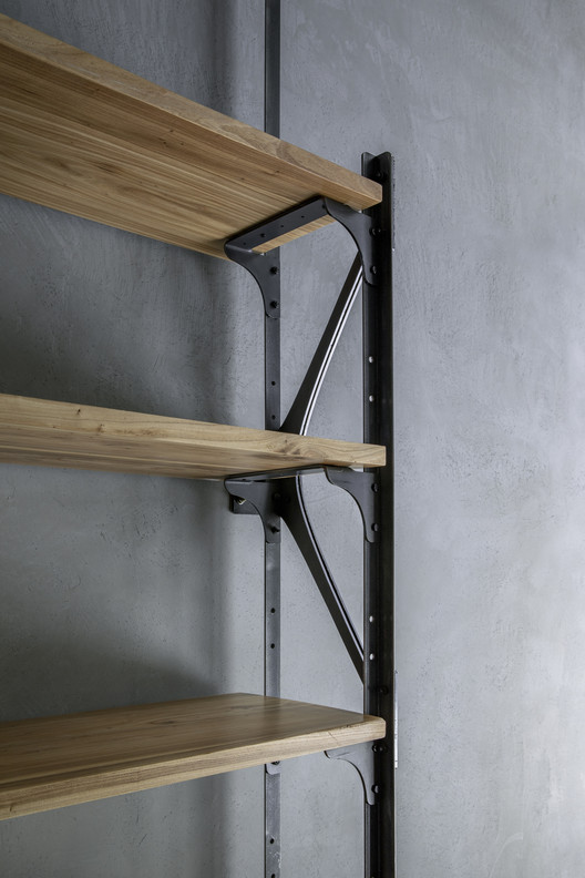 Mumokuteki Concept Bookstore / LUO studio - Interior Photography, Stairs, Shelving