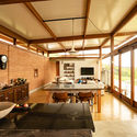 Rammed Earth House / Estudio Piloti Arquitetura + Stepan Norair Chahinian - Interior Photography, Houses, Beam, Table