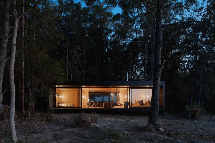 Casa ZGZ / iHouse estudio - Fotografía exterior, Ventanas, Bosque