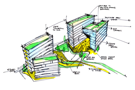 珠海蓝湾智岛总部基地中心（二期）/ 10 Design - 16 的图像 17