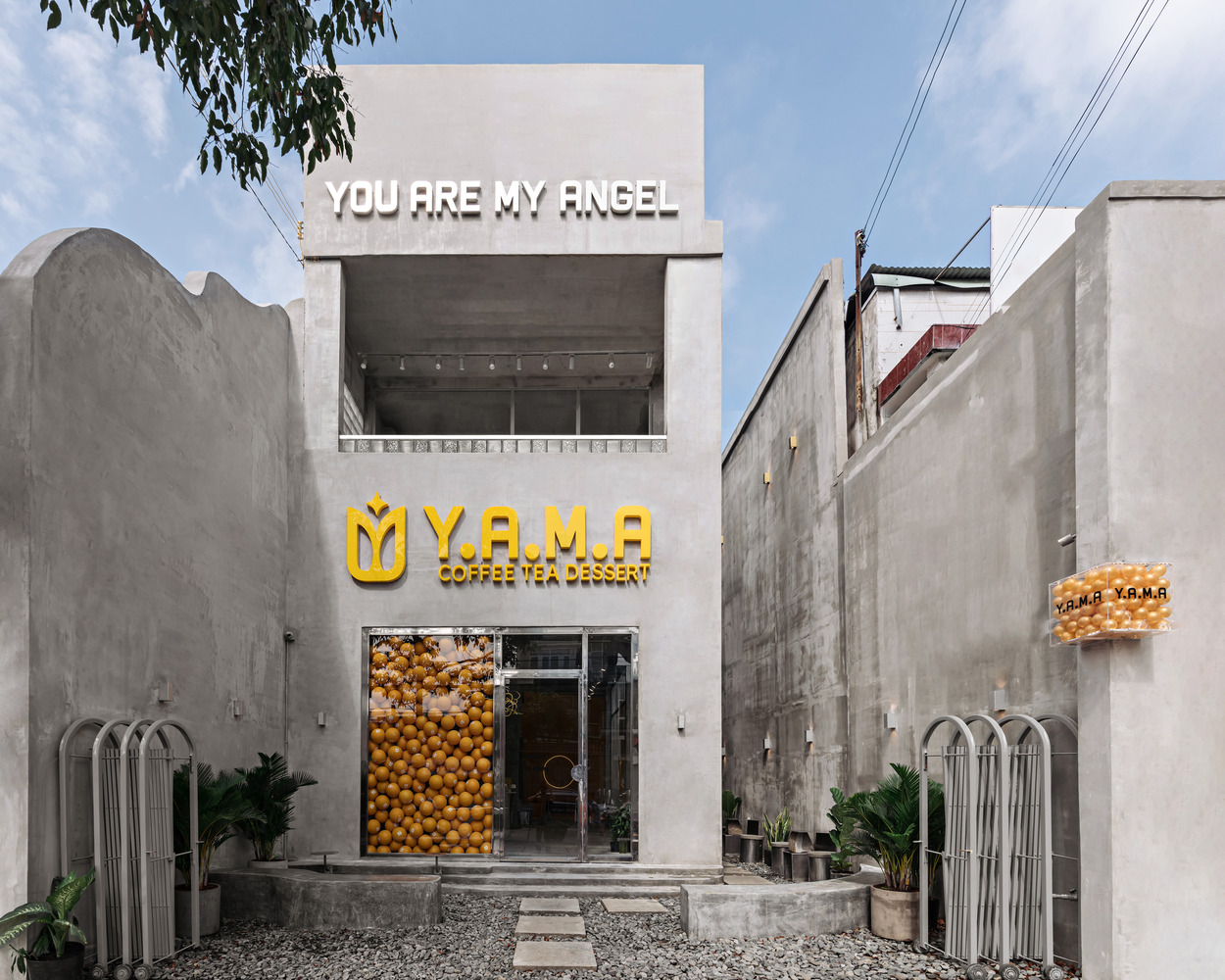 Cafeteria YAMA / KSOUL Studio - Fotografia de Exterior, Escada, Fachada