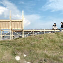 Nordés Observation post / CESUGA School of Architecture + Erazo Pugliese - Fotografía exterior, Instalaciones Temporales