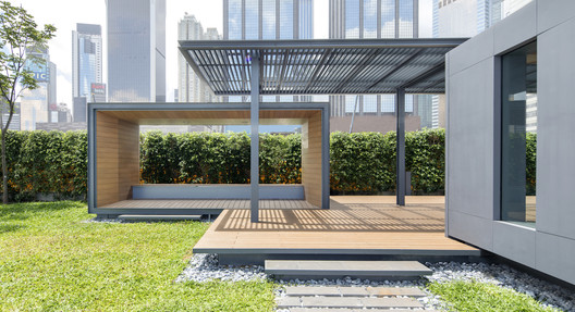 香港湾仔渡轮码头海滨步道 / 建筑署 - 建筑图