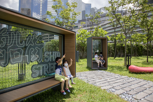 香港湾仔渡轮码头海滨步道 / 建筑署 - 建筑图