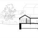 02 section - House in Amares / Lu&iacute;s Peixoto: Kết hợp giữa yếu tố hiện đại v&agrave; truyền thống