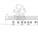 03 west elevation - House in Amares / Lu&iacute;s Peixoto: Kết hợp giữa yếu tố hiện đại v&agrave; truyền thống